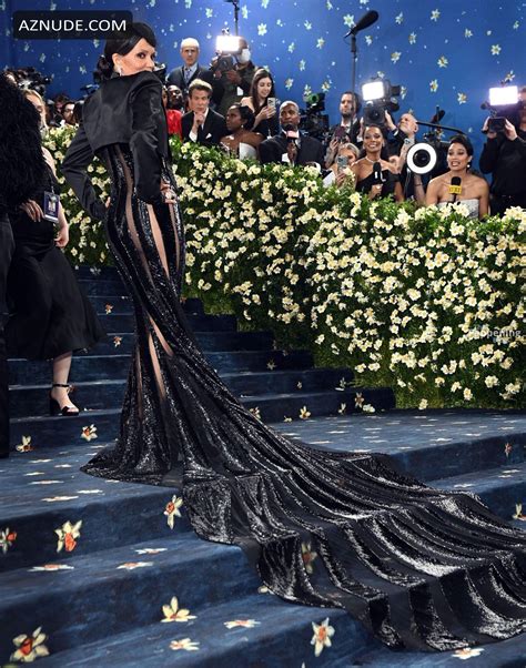 Halle Berry Sexy Flashes Her Hot Pubic Area In A Sultry Sheer Dress At Met Gala In New York City