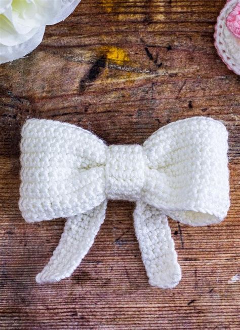 Crochet Simple 3D Bow Free Pattern Maisie And Ruth 52 OFF