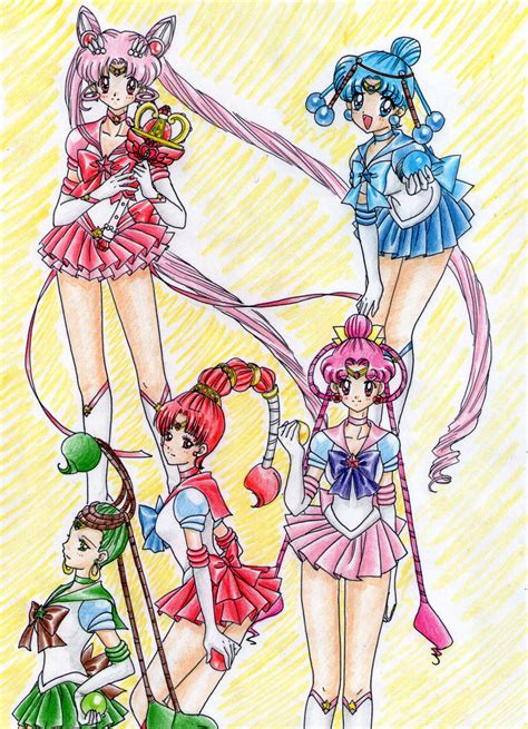 Sailor Asteroids By Aino Fred On Deviantart