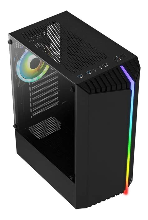 Gabinete Aerocool Bionic V Mid Tower Rgb Acuario Insumos Acuario