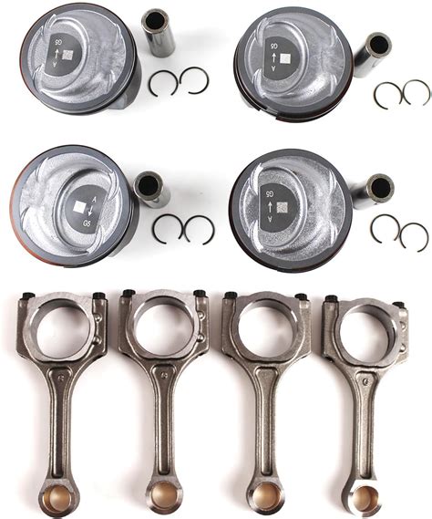 Amazon Autokay Set Connecting Rod Piston Fit For Hyundai Kia