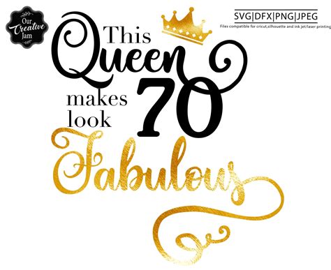 This Queen Makes Look Fabulous Svg And Fabulous Svg Th Etsy Uk