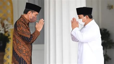 Jokowi Panggil Prabowo Subianto Ke Istana Diklaim Hanya Bahas Ini