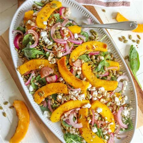 Roasted Pumpkin Salad So Tasty Seeking Good Eats