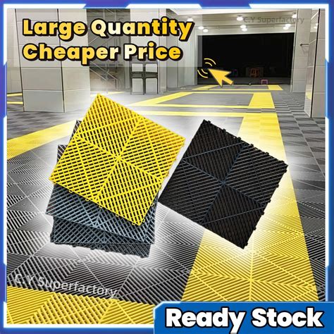 ready stock carwash floor mat heavy duty plastic garage car parking