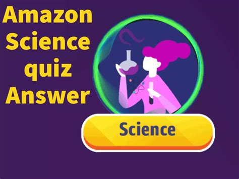 Amazon Science Quiz Answer