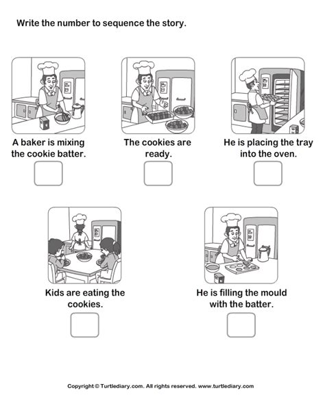 Picture Sequencing Worksheets For Adults