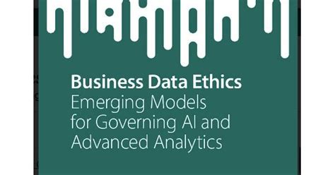 book  business data ethics translational data analytics institute