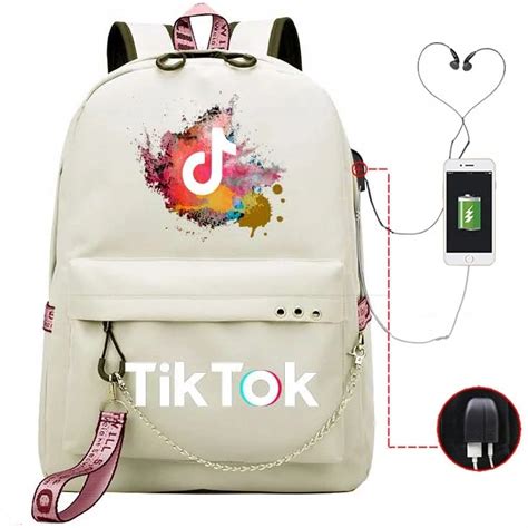 Купить РЮКЗАК TIK TOK GALAXY ЦВЕТА С УЗОРАМИ БОЛЬШОЙ A4 USB: отзывы ...