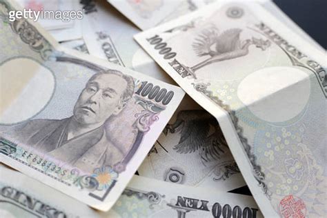 Ten Thousand Yen Bills Japanese Yen Notes 이미지 2159985529 게티이미지뱅크