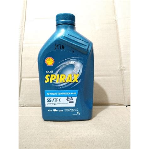 Jual OLI SHELL SPIRAX S5 ATF X TRANSMISI FLUID 1L Shopee Indonesia