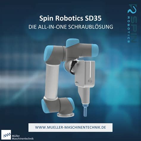 Unser neuer Partner Spin Robotics – Müller Maschinentechnik
