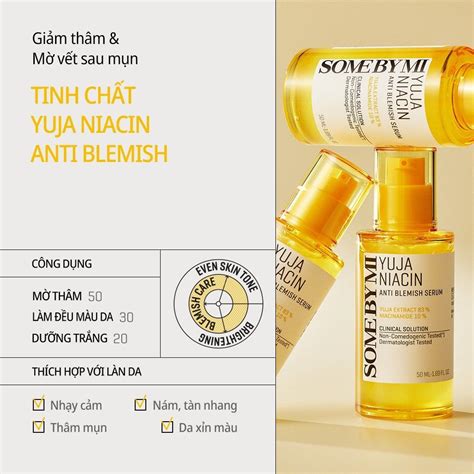 Some By Mi Tinh Chất Yuja Niacin Anti Blemish Serum 50mlsome By Mi Tinh