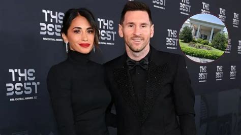 La lujosa mansión en la que vivieron Antonela Roccuzzo y Lionel Messi