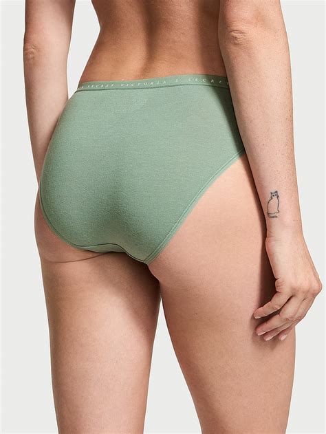 Buy Stretch Cotton Bikini Panty Seasalt Green Order Panties Online Victoria S Secret