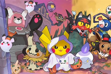 Pokemon Halloween Art Header - Halloween Pokemon - 1200x800 - Download HD Wallpaper - WallpaperTip