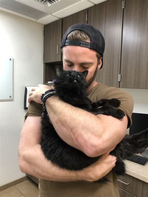Hot Guy With Cat Lost Luxe