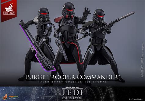 VGM Star Wars Jedi Survivor Th Scale Purge Trooper Commander Hot Toys Exclusive