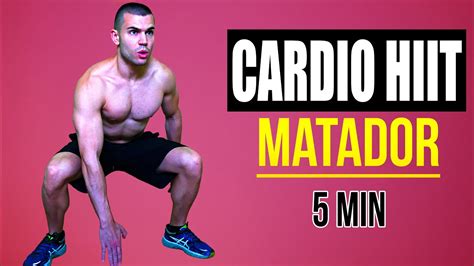 Rutina CARDIO HIIT 5 MINUTOS EN CASA para ADELGAZAR RÁPIDO CARDIO