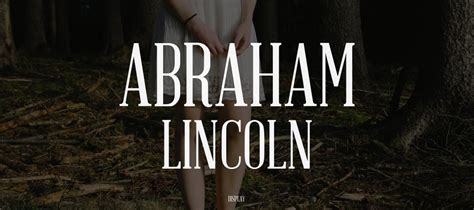 Abraham Lincoln Font Download | Free Font.Download