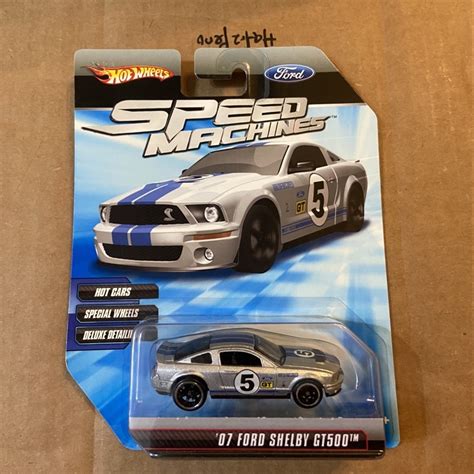 Hot Wheels Speed Machine Ford Shelby Gt Shopee Malaysia