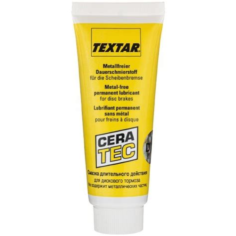 TEXTAR Cera Tec 75ml: Środek do trwałego smarowania, niezawierający ...
