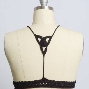 Crochet Bralette Lingerie Boho Chic Hippie Gifts For Her Gifts For Women Gift For Woman