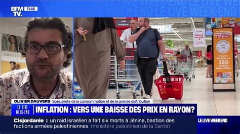 Inflation Vers Une Baisse Des Prix En Rayons Vid O Dailymotion