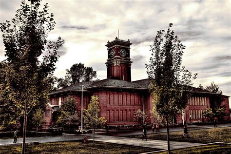 Bryan Hall On The Wsu Campus Photograph By David Patterson