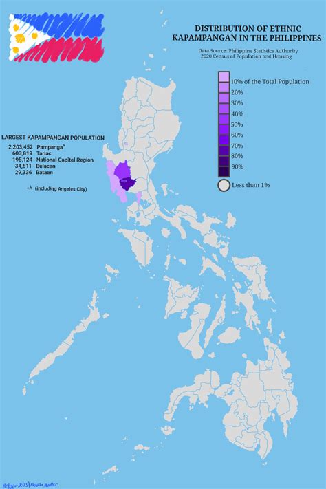 Geographic Distribution Of The Kapampangan Ethnic Group In The