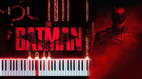 The Batman Main Theme Piano Cover FREE MIDI YouTube