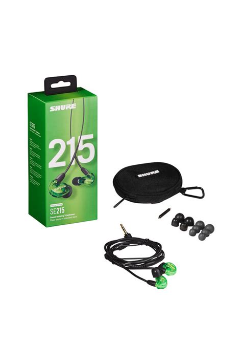 Shure SE215 Pro Limited Edition Sound-Isolating Earphones (Green)