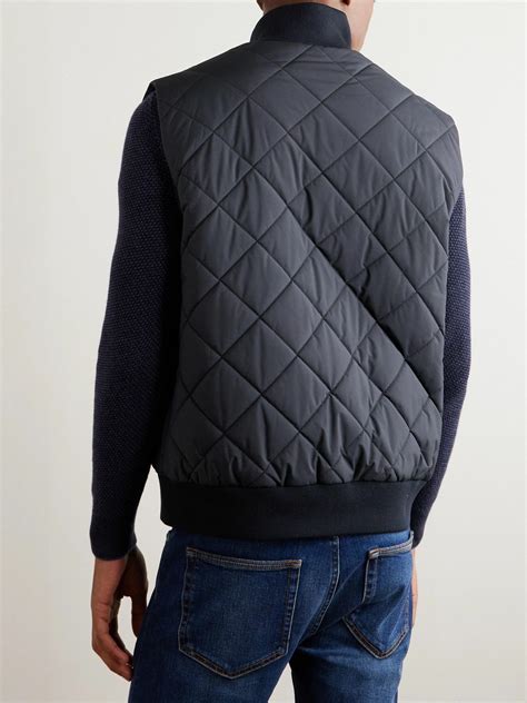 Loro Piana - Ampay Quilted WindWish™ Gilet - Blue Loro Piana