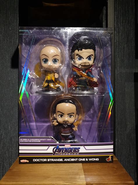 Hot Toys Avengers Endgame Dr Strange Ancient One Wong Cosbaby Collectible Set Misb Hobbies