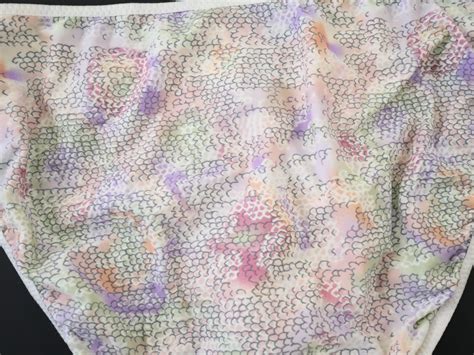 New Barely There True Vtg Y K S Silky Microfiber String Bikini Panty Large Ebay