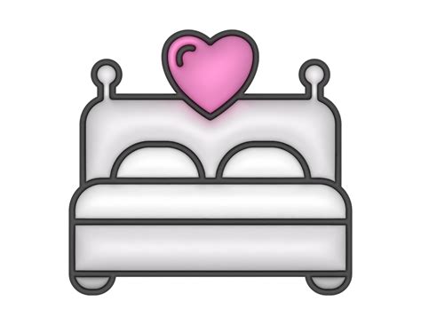 A 3d Bed On A Transparent Background 38159344 Png