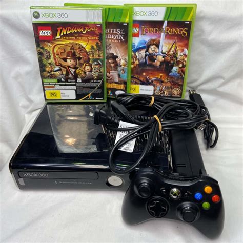 Microsoft Xbox 360 S (Black) Lego Bundle(s)
