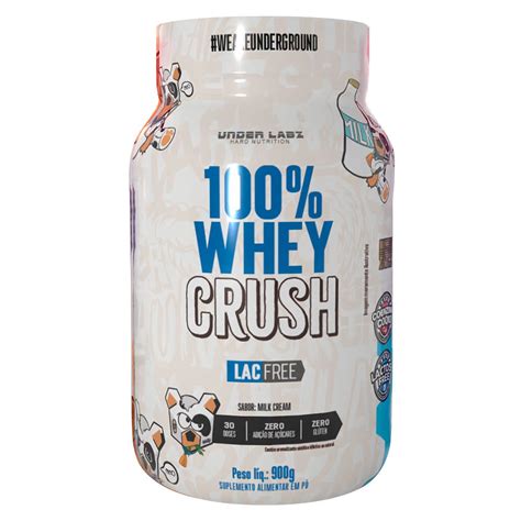 100 Whey Crush LacFree 900g Under Labz Categorias Menu