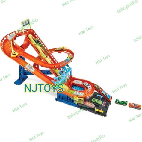 Promo Hot Wheels Track Roller Coaster Rally Trackset Mainan Trek Hotwheels Diskon Di Seller