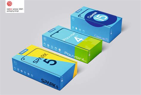 TECNO Product Packaging Design - a f e