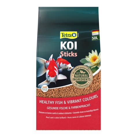 Tetra Pond Koi Sticks корм для прудовых рыб (карпов Кои) купить в Киеве ...