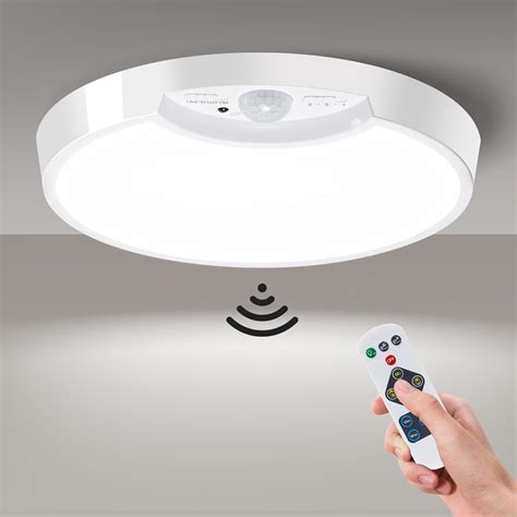 Homelist Ceiling Light With Remote Motion Sensor LED Ceiling Lamp