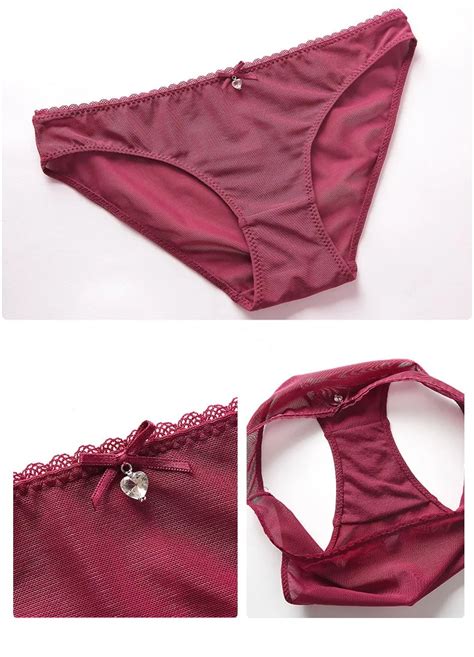 Sexy Transparent Lace Lingerie Plus Size Underwear Women Bra And Panty Set