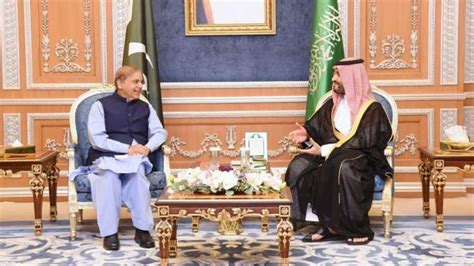 Pm Shehbaz Saudi Crown Prince Discuss Bilateral Cooperation Regional