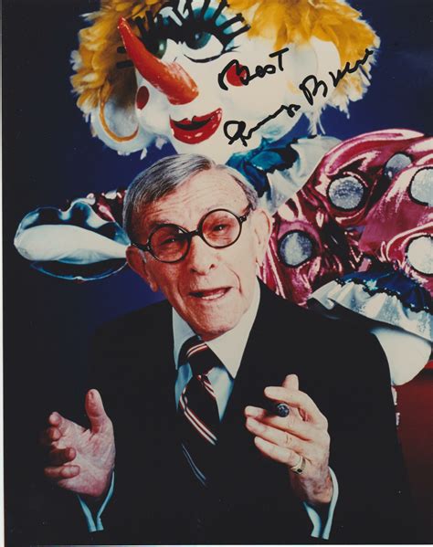 Comedian George Burns signed 8x10 photo - Fanboy Expo Store