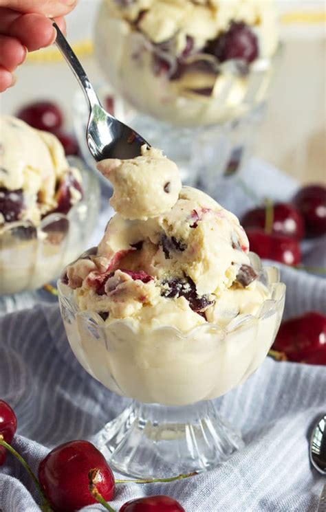 Cherry Chocolate Chunk Ice Cream The Suburban Soapbox