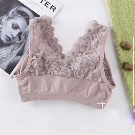 Femmes Plus Size Sexy Bra Sexy Lingerie Chest Pad No Steel Rim Soutiens Gorge Sous V Tements