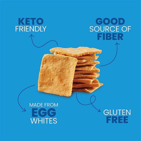 Quevos Keto Protein Egg White Chips Original at NaturaMarket