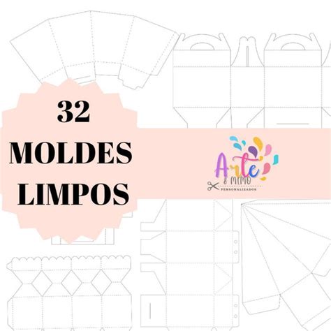 Arquivo De Corte Molde Limpo Papelaria Personalizada Elo