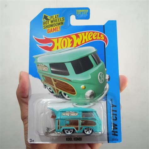 Hijau Hot Wheels Kool Kombi Green HW City 系列壓鑄車微型車 蝦皮購物